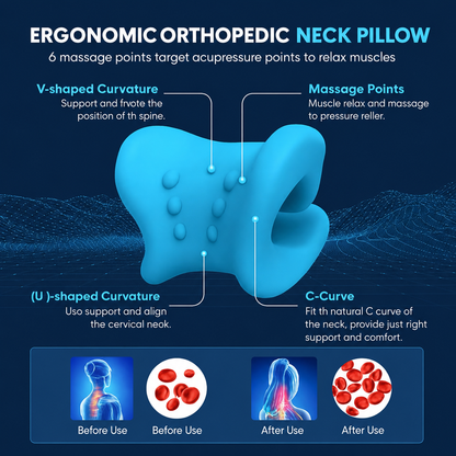 Neck and Shoulder Relaxer For Cervical Spine Alignment