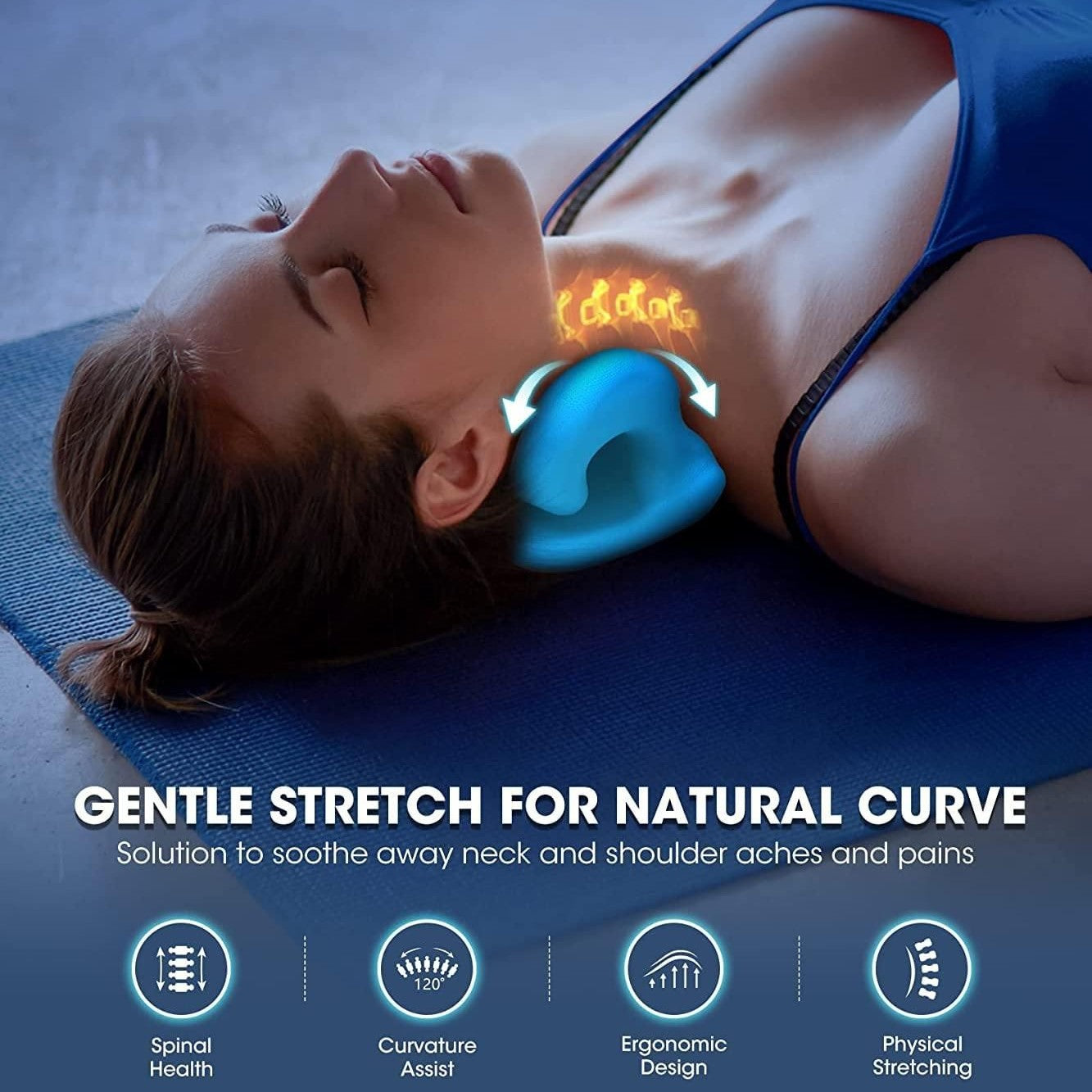 Neck and Shoulder Relaxer For Cervical Spine Alignment